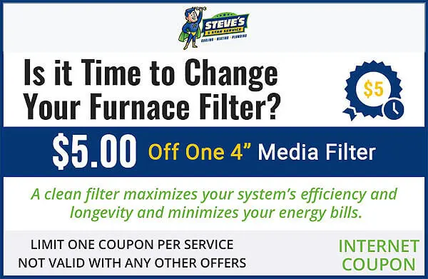 $5.00 Off Furnace Filter Change